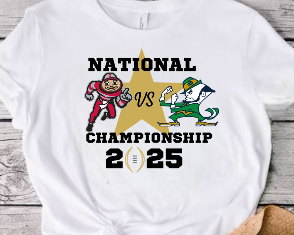 National championship Buckeyes Vs. Irish