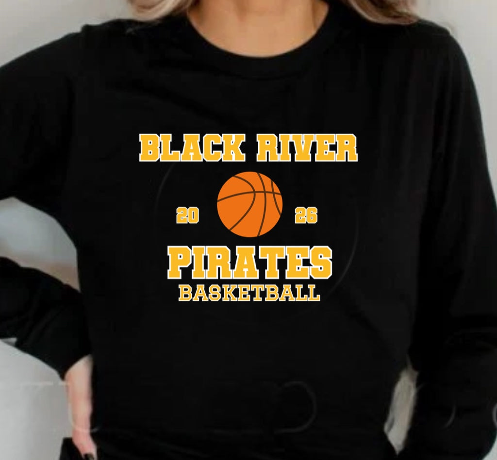 BR Pirates Basketball with ball 2026