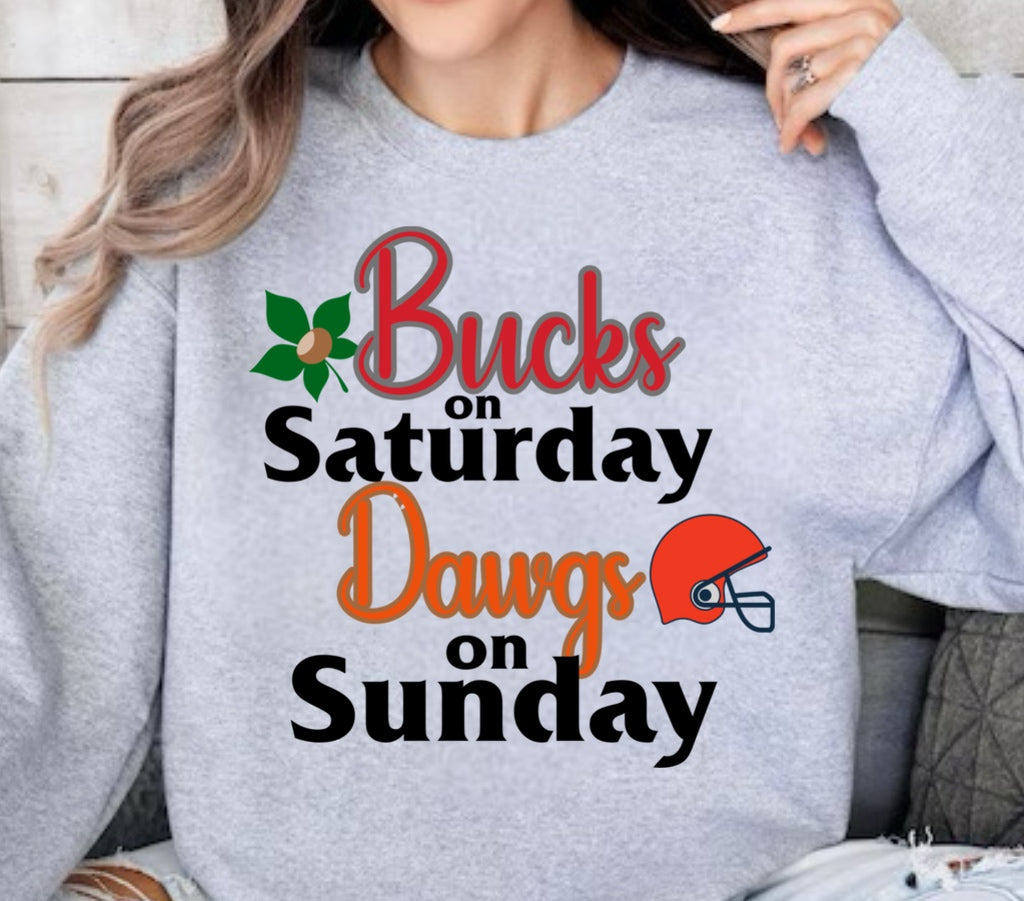 Bucks on Saturday Dawgs on sunday!