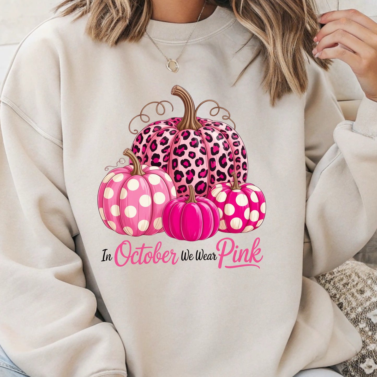 In October we wear PINK