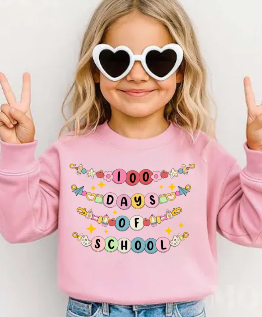 100 days of school friendship bracelet