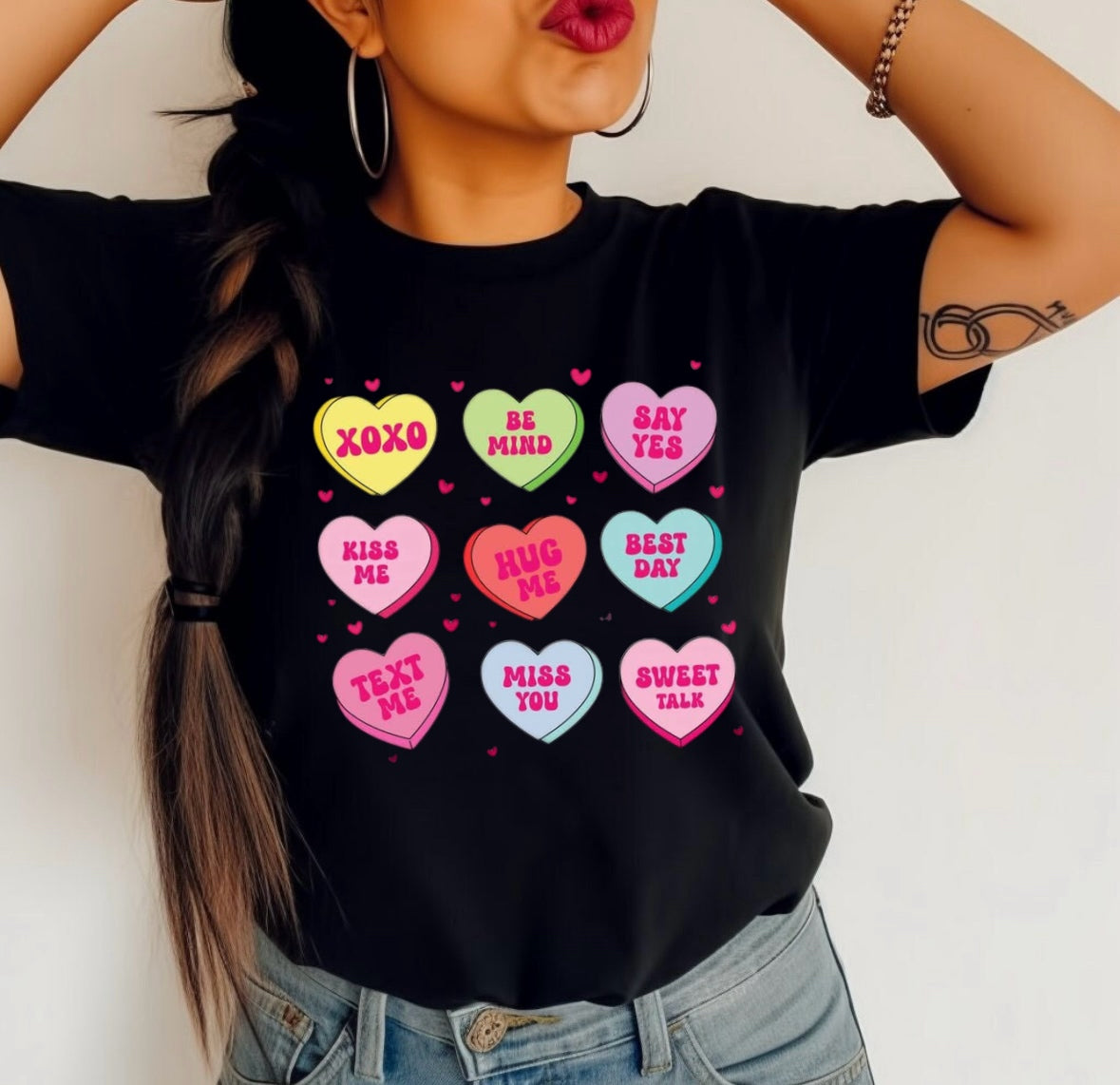 Sweethearts black tshirt