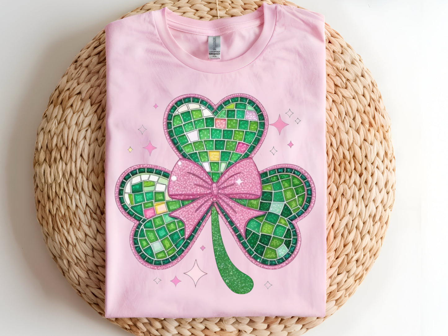 Shamrocks and Bows tee