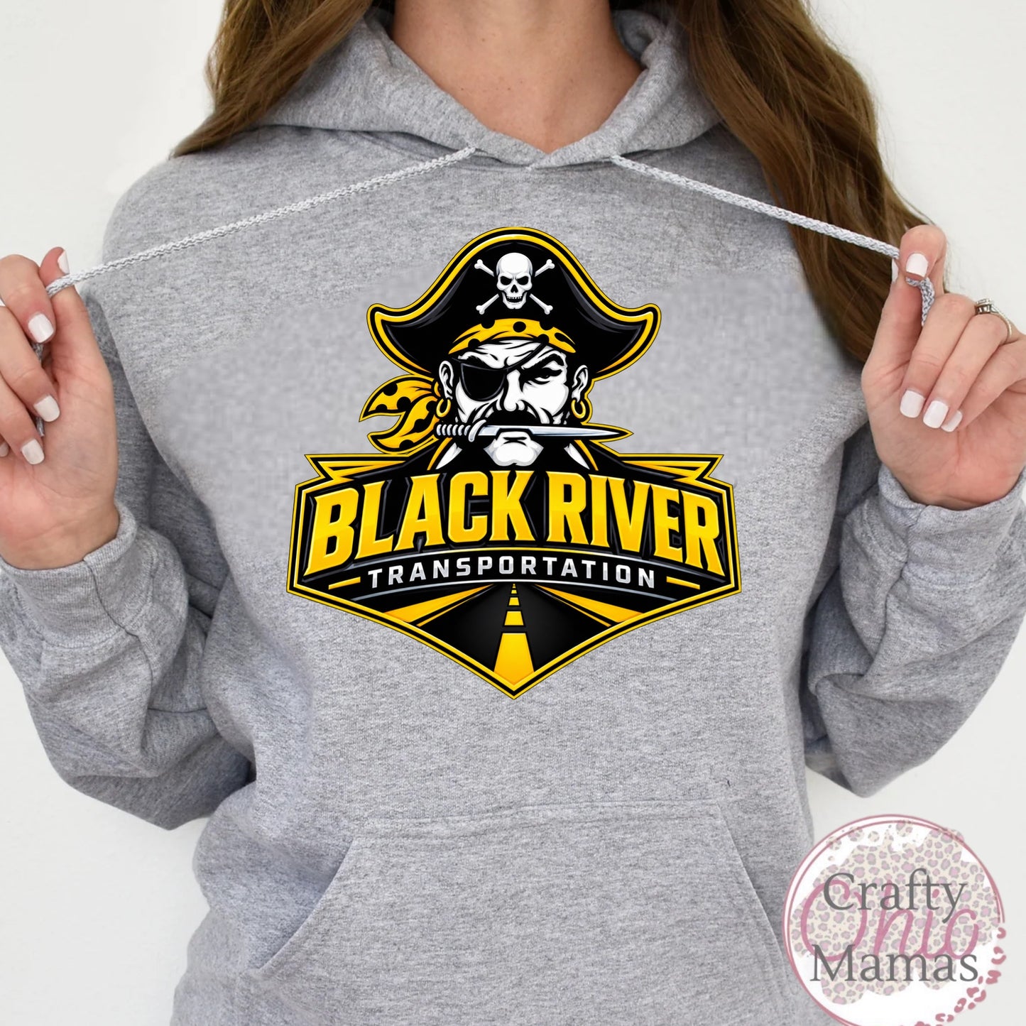 Black River transportation road to success Hoodie
