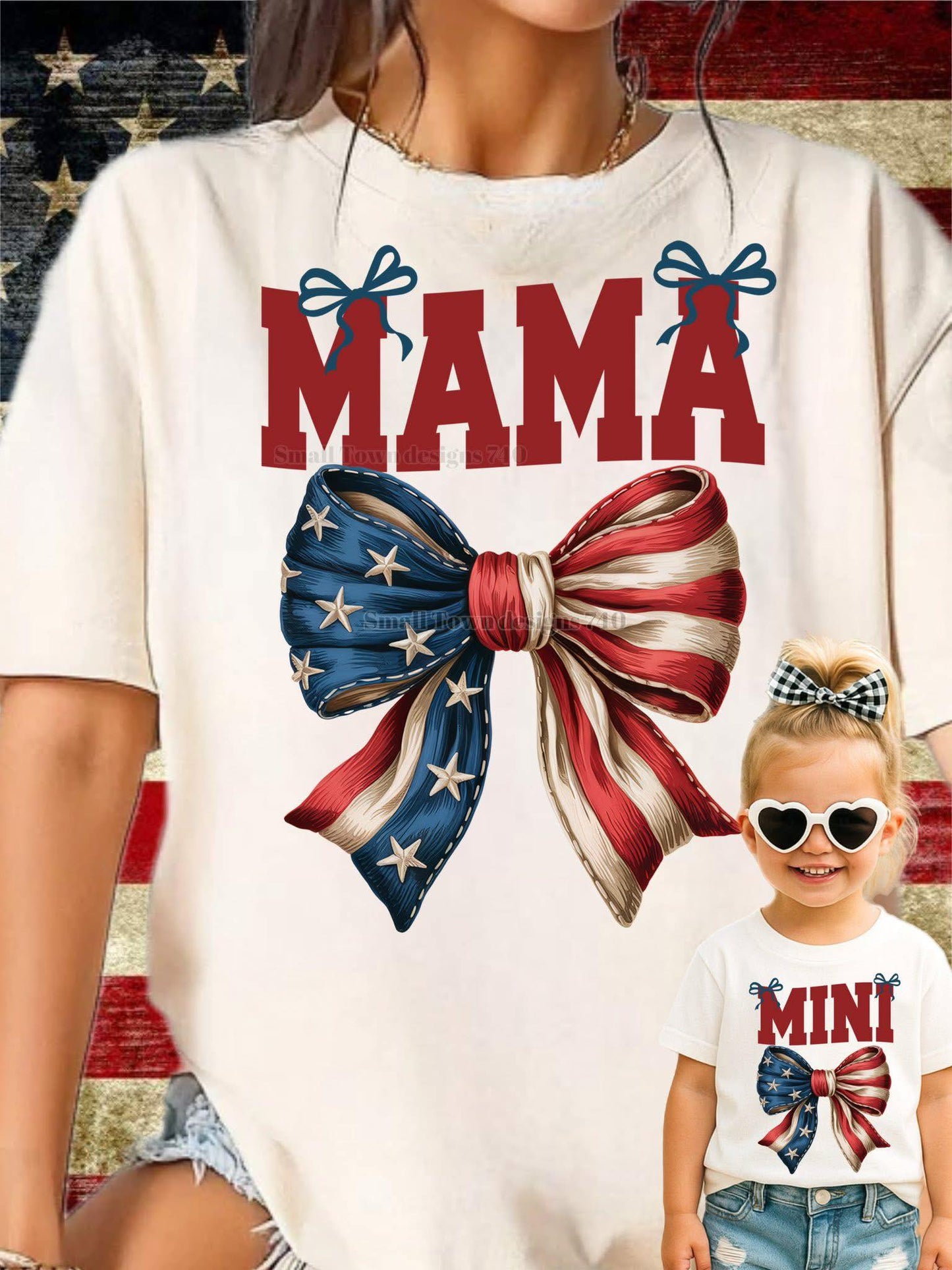 Family Military coquette Bow