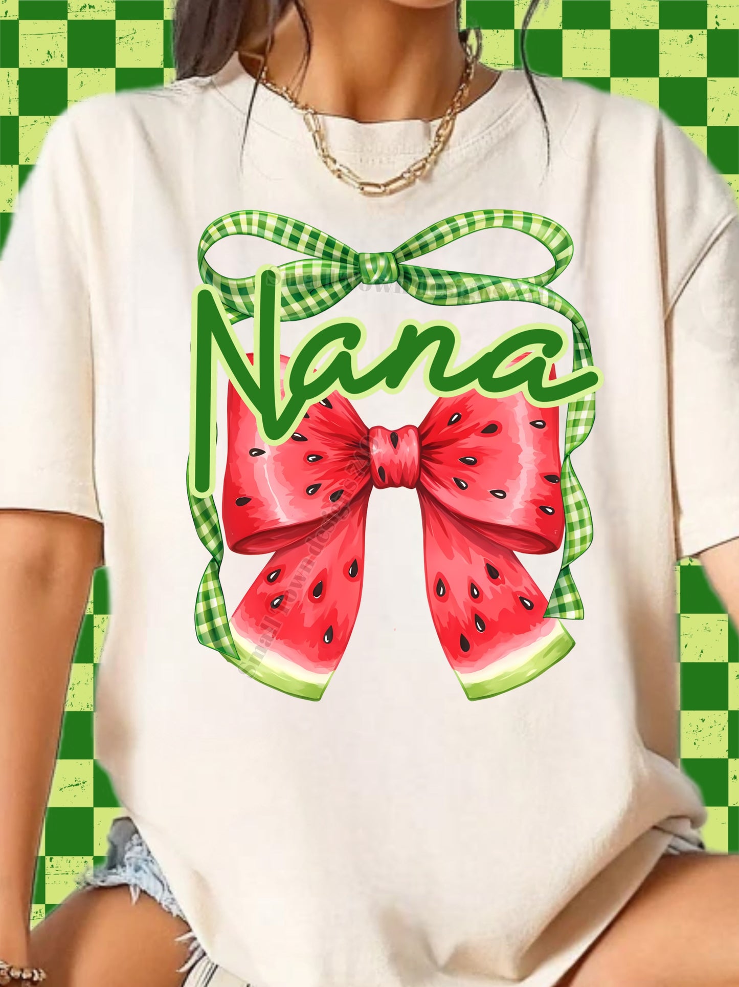 Watermelon Family Bow
