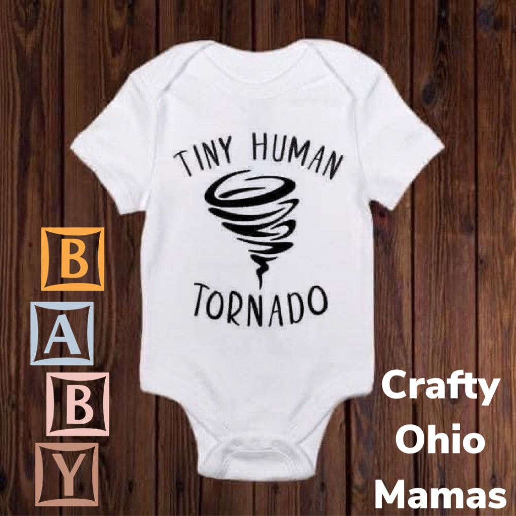 Tiny Human Tornado onesie