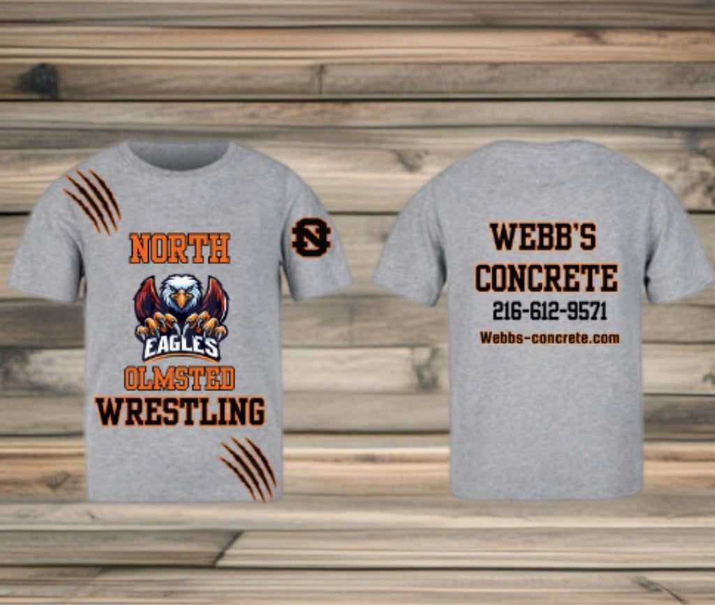 North Olmsted Youth Wrestling Apparel