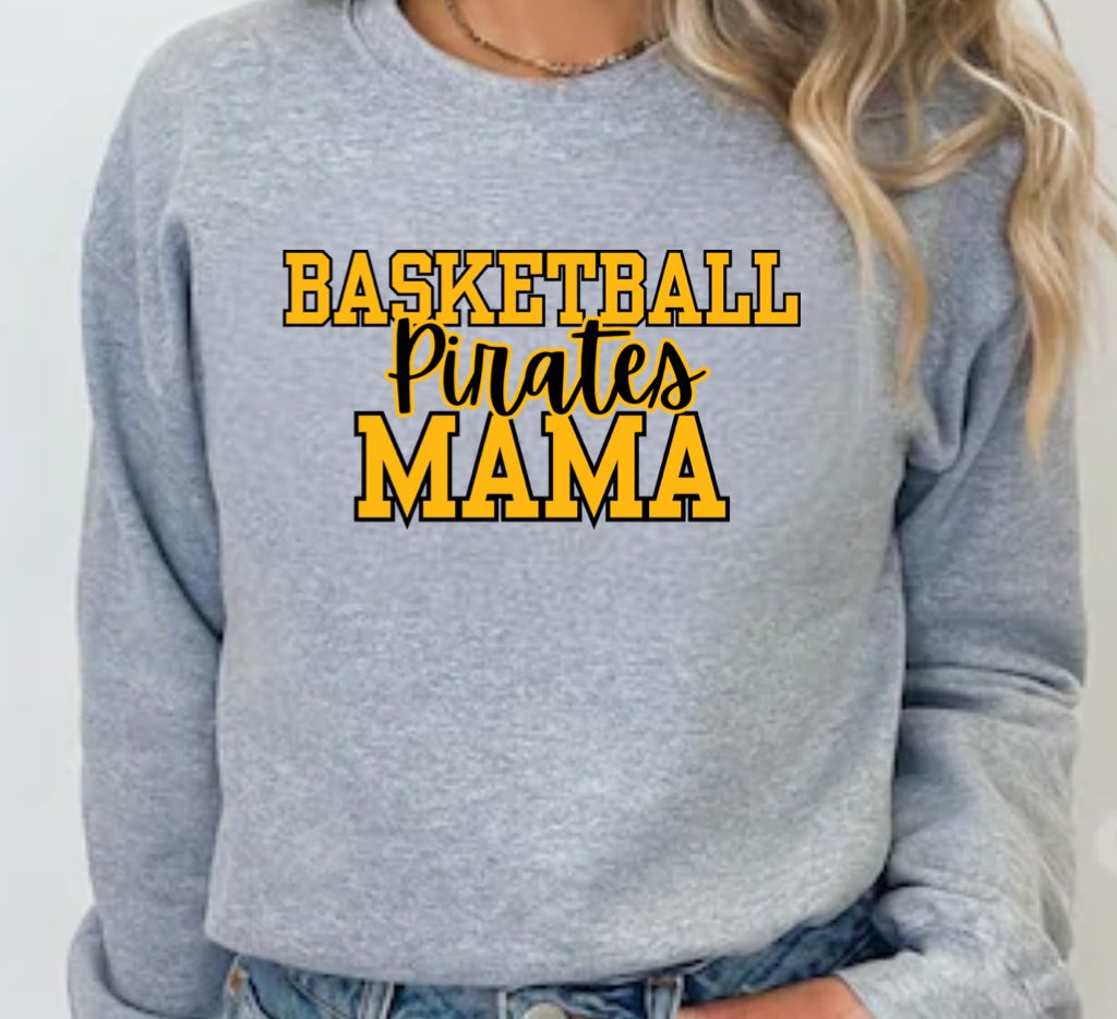 Basketball Pirates Mama