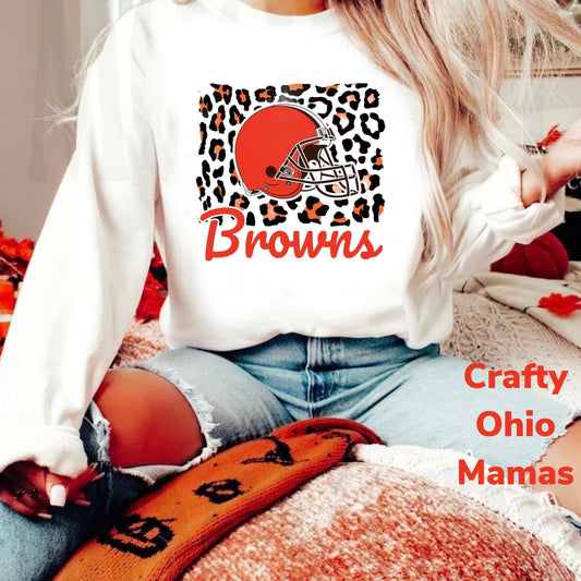Browns Cheetah Print