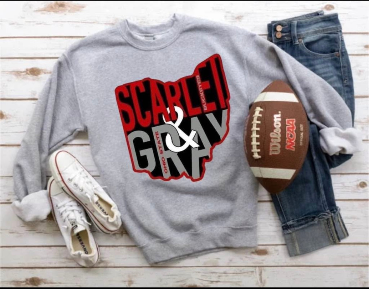 Scarlet & Gray Buckeyes