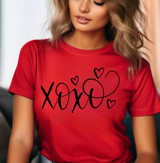 Xoxo red Tshirt