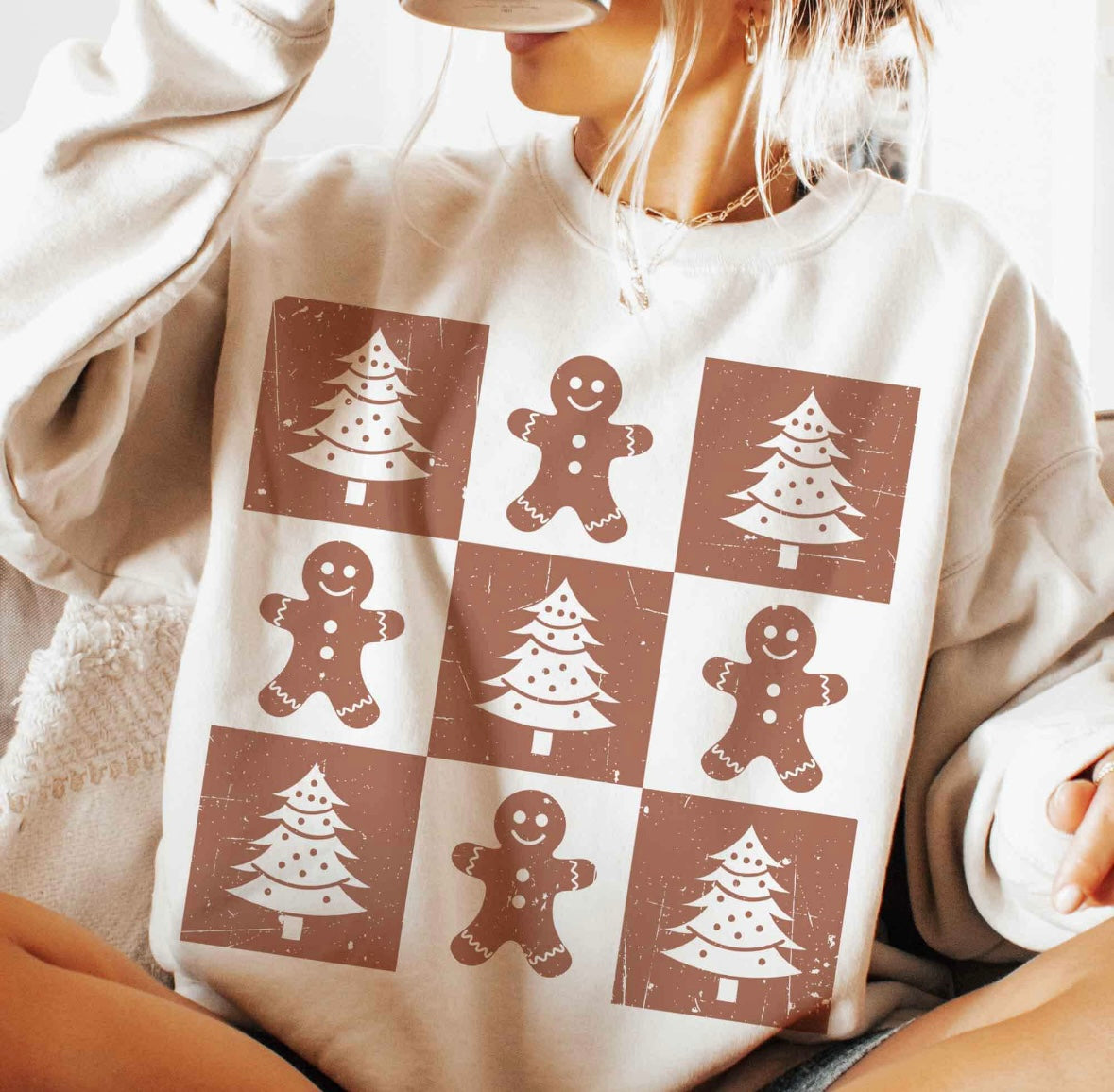 Retro Gingerbread sweatshirt