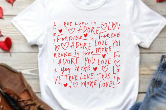 Adore you white T-Shirt