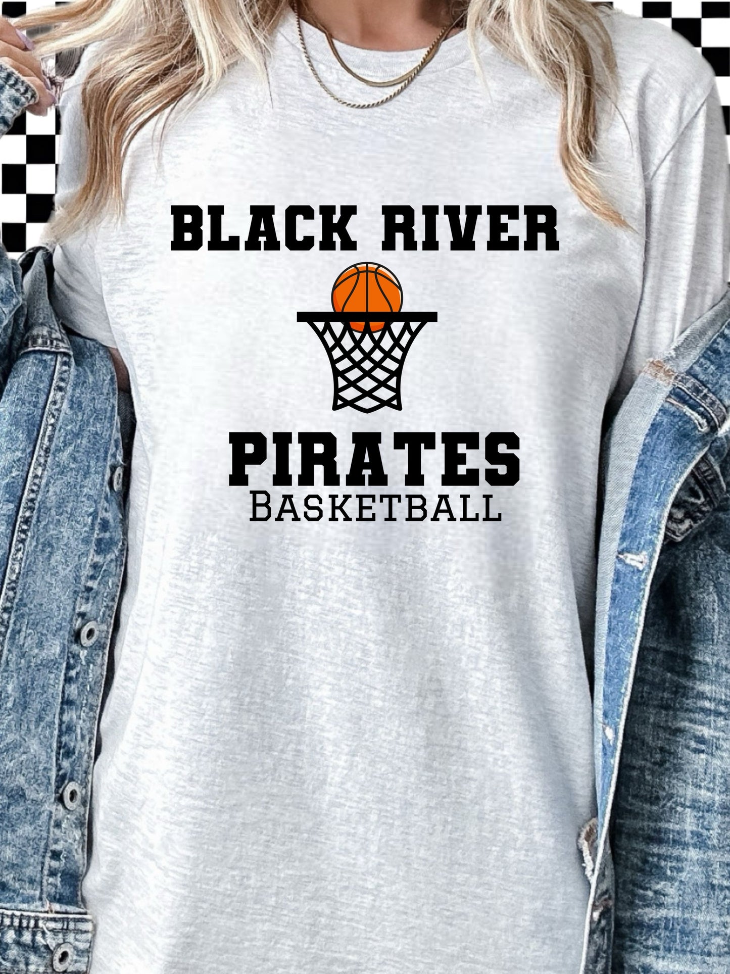 BR Pirates Basketball hoop with hoop