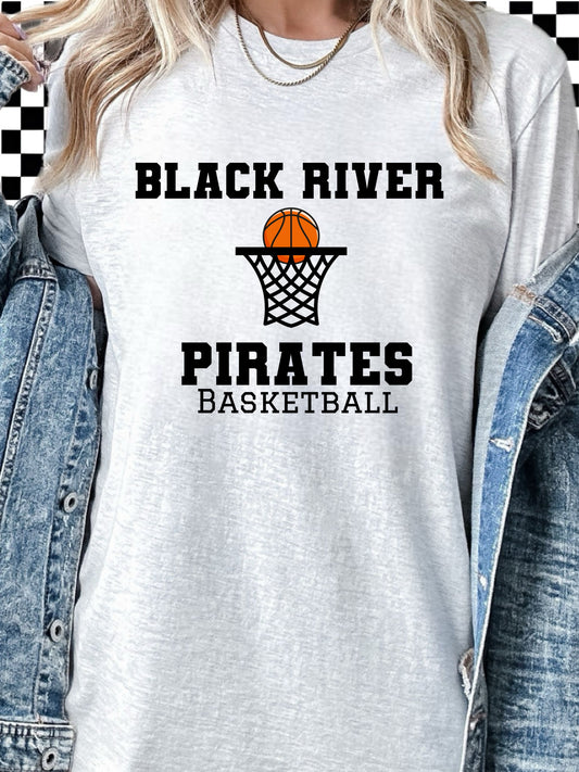 BR Pirates Basketball hoop with hoop