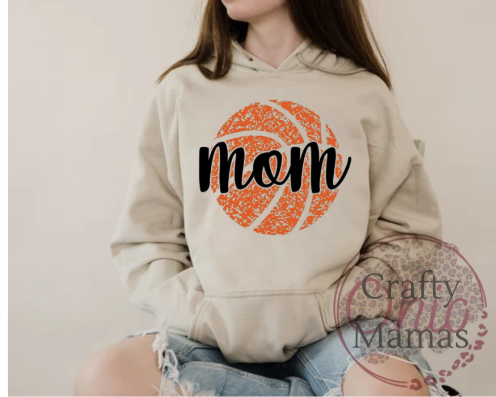 Basketball MOM with Ball