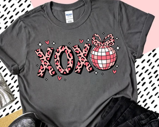 Disco love charcoal Tshirt