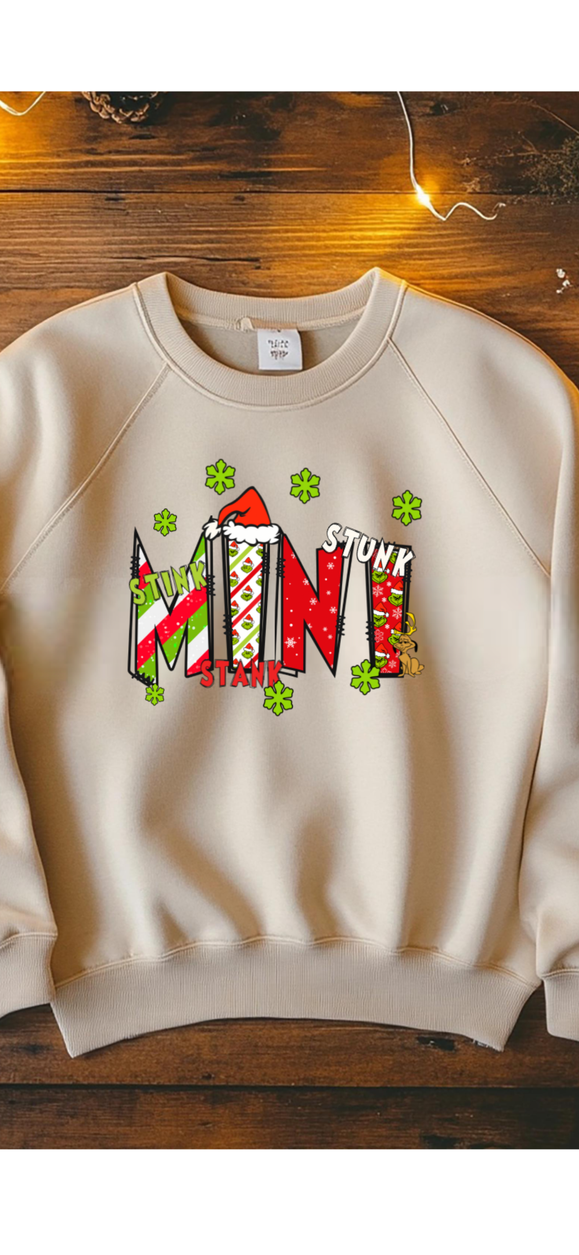 Mama custom holiday sweatshirt