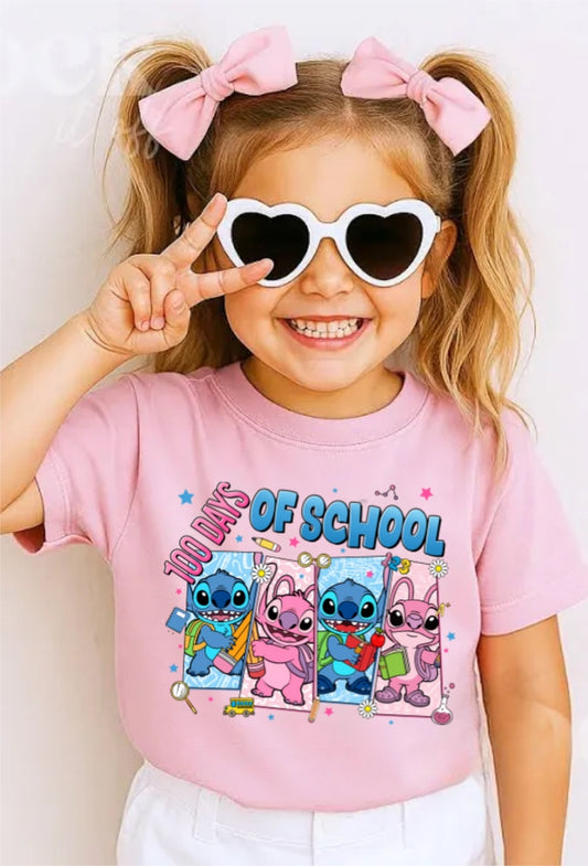 100 days of school stitch