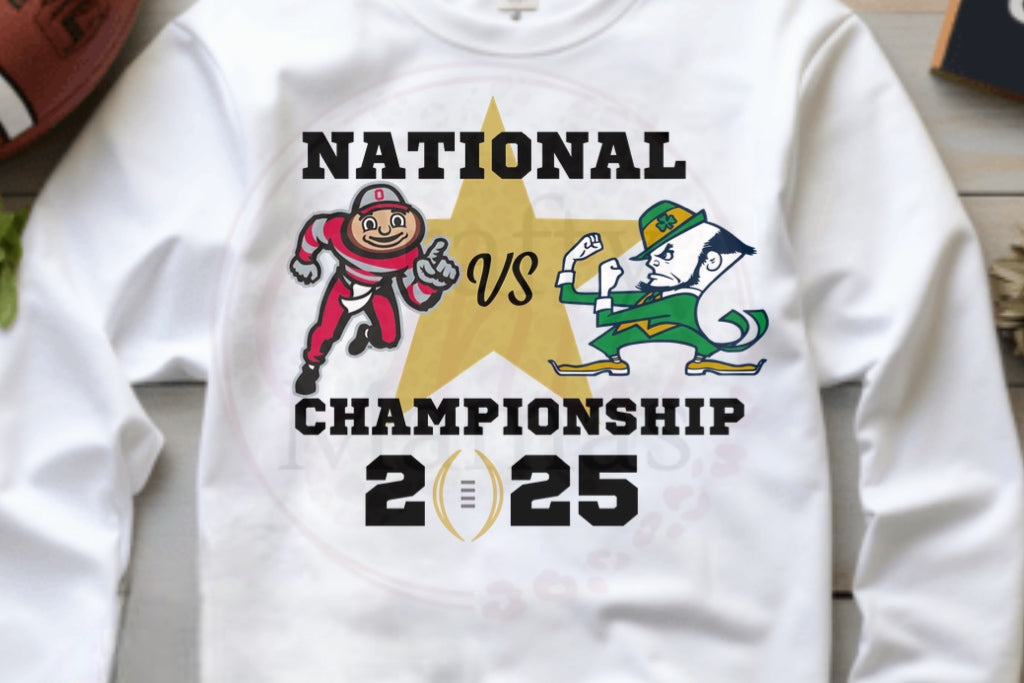 National championship Buckeyes Vs. Irish