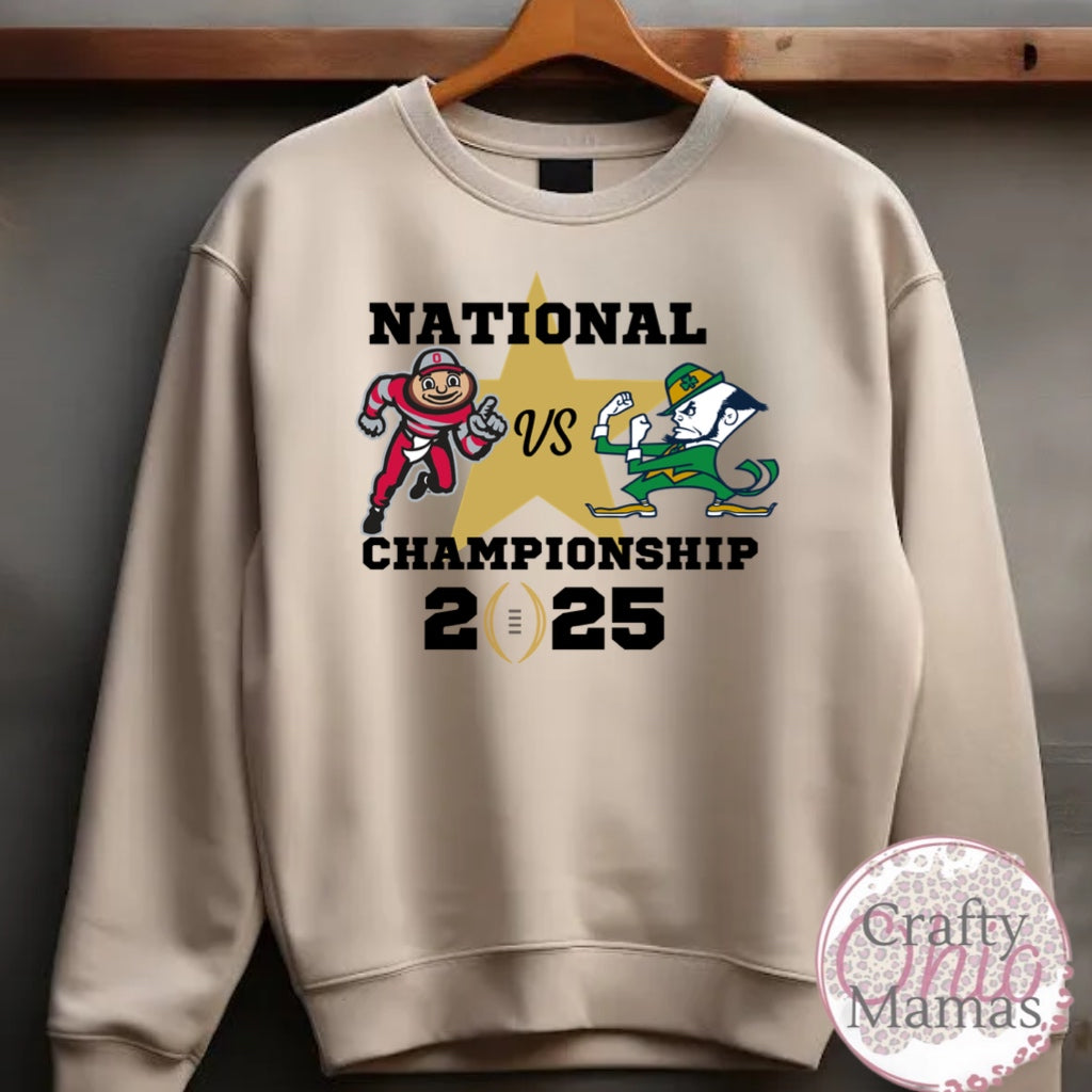 National championship Buckeyes Vs. Irish