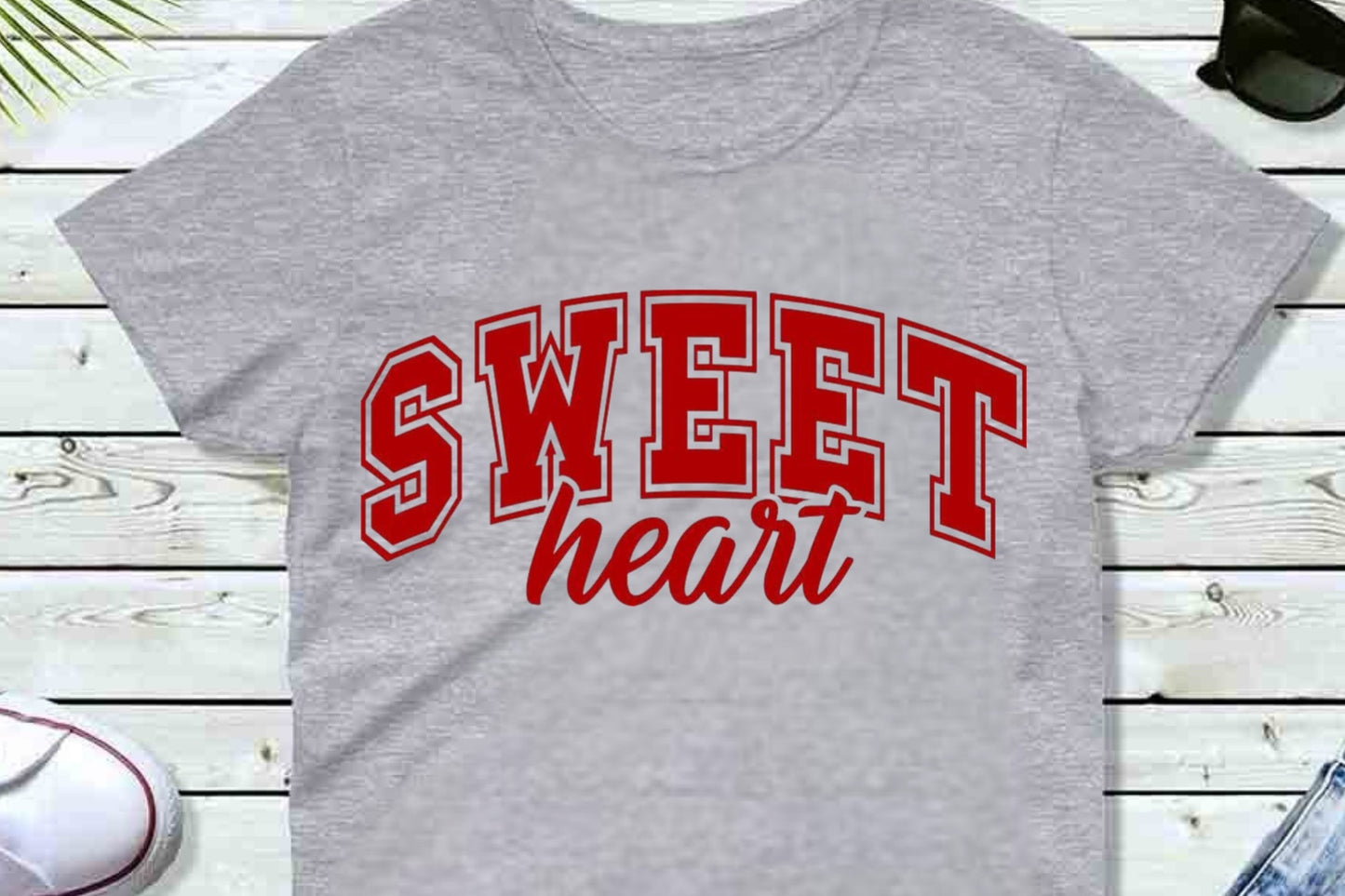 Sweet Heart gray T-Shirt