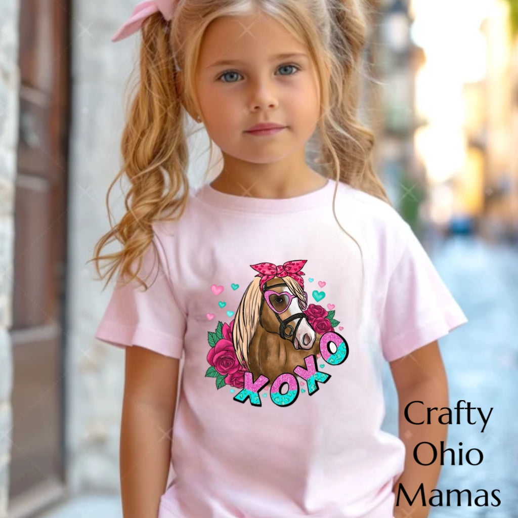 Pony love pink Tshirt
