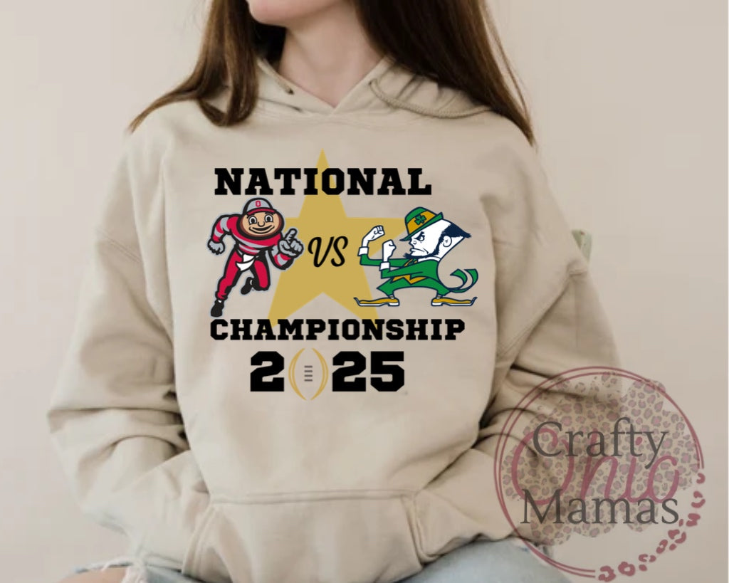 National championship Buckeyes Vs. Irish