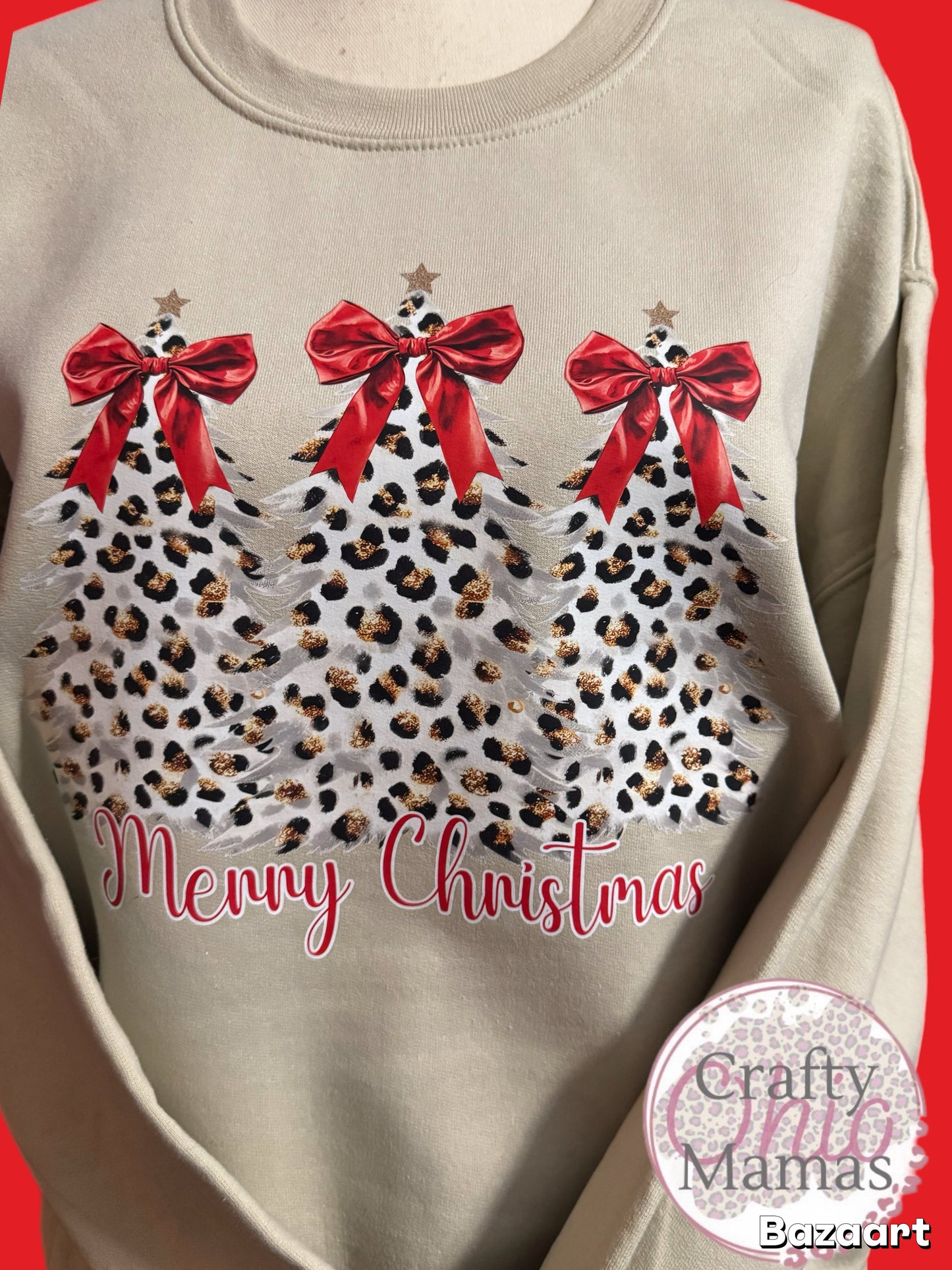 Leopard Merry christmas