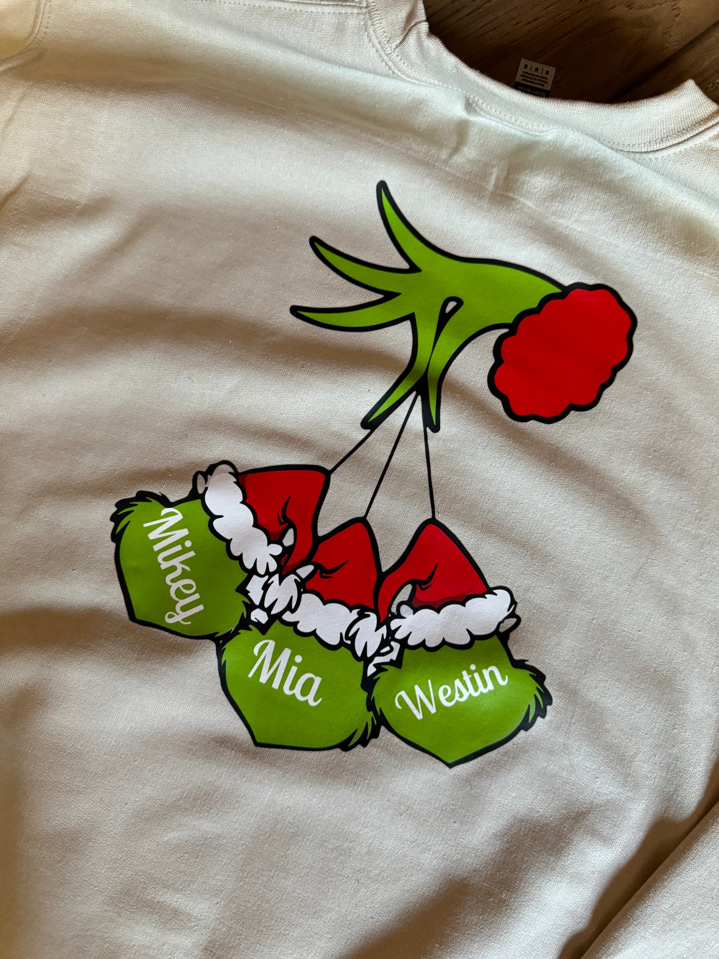 Mama custom holiday sweatshirt