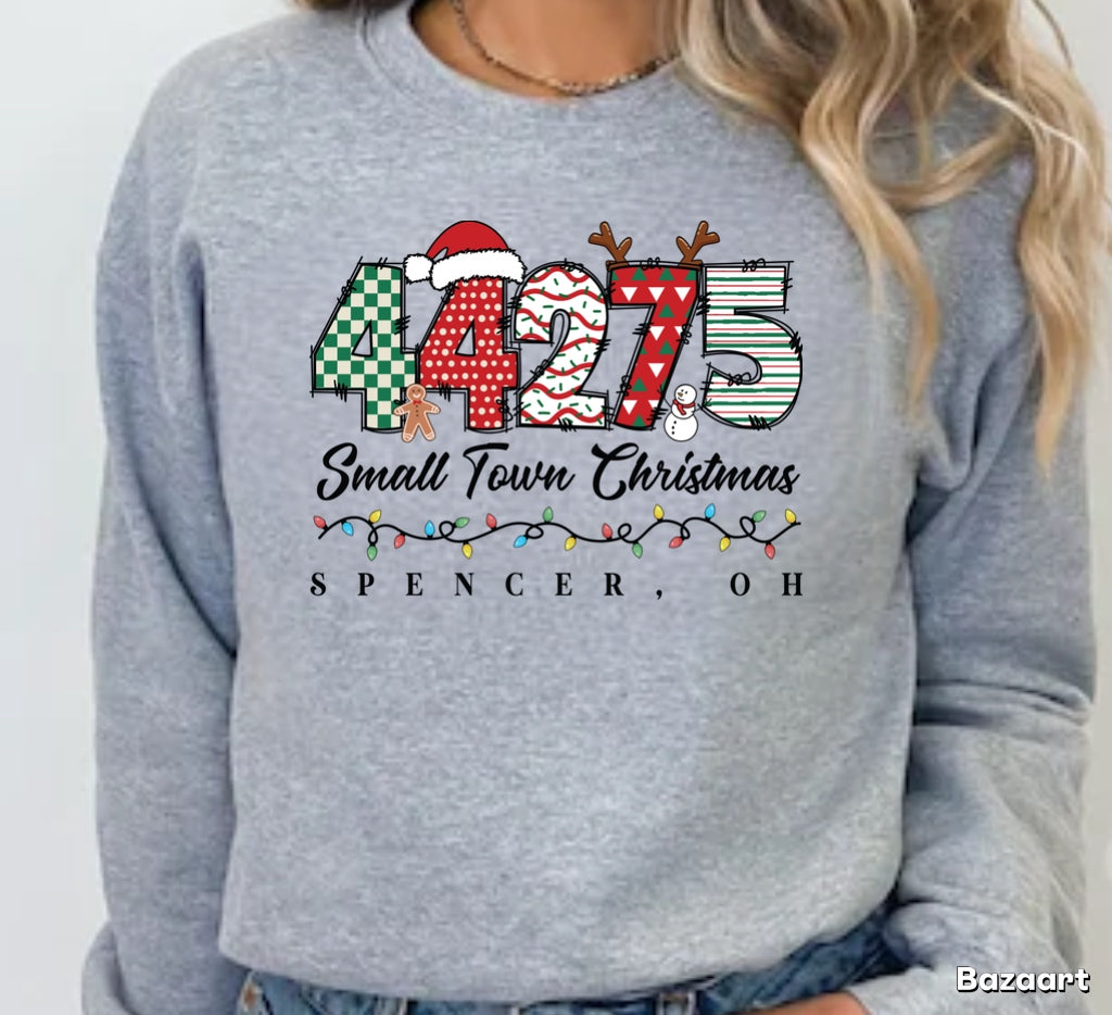 Small Town Christmas zip code (Spencer, Ohio)