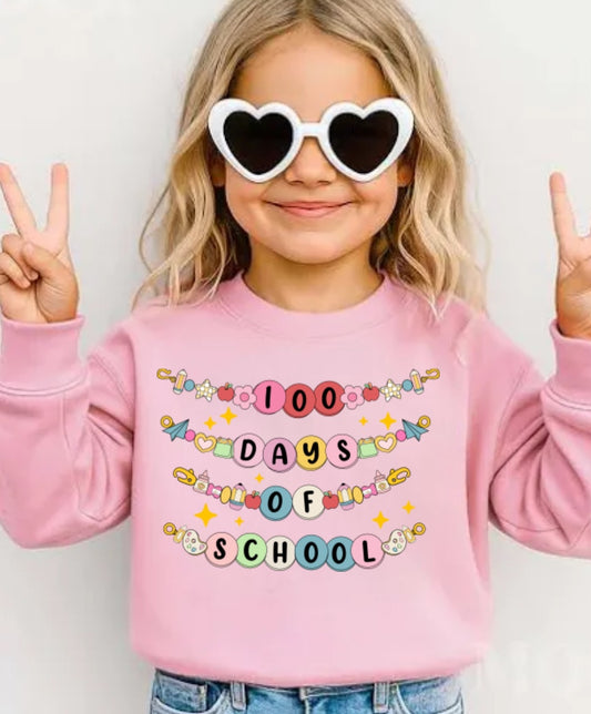 100 days of school friendship bracelet