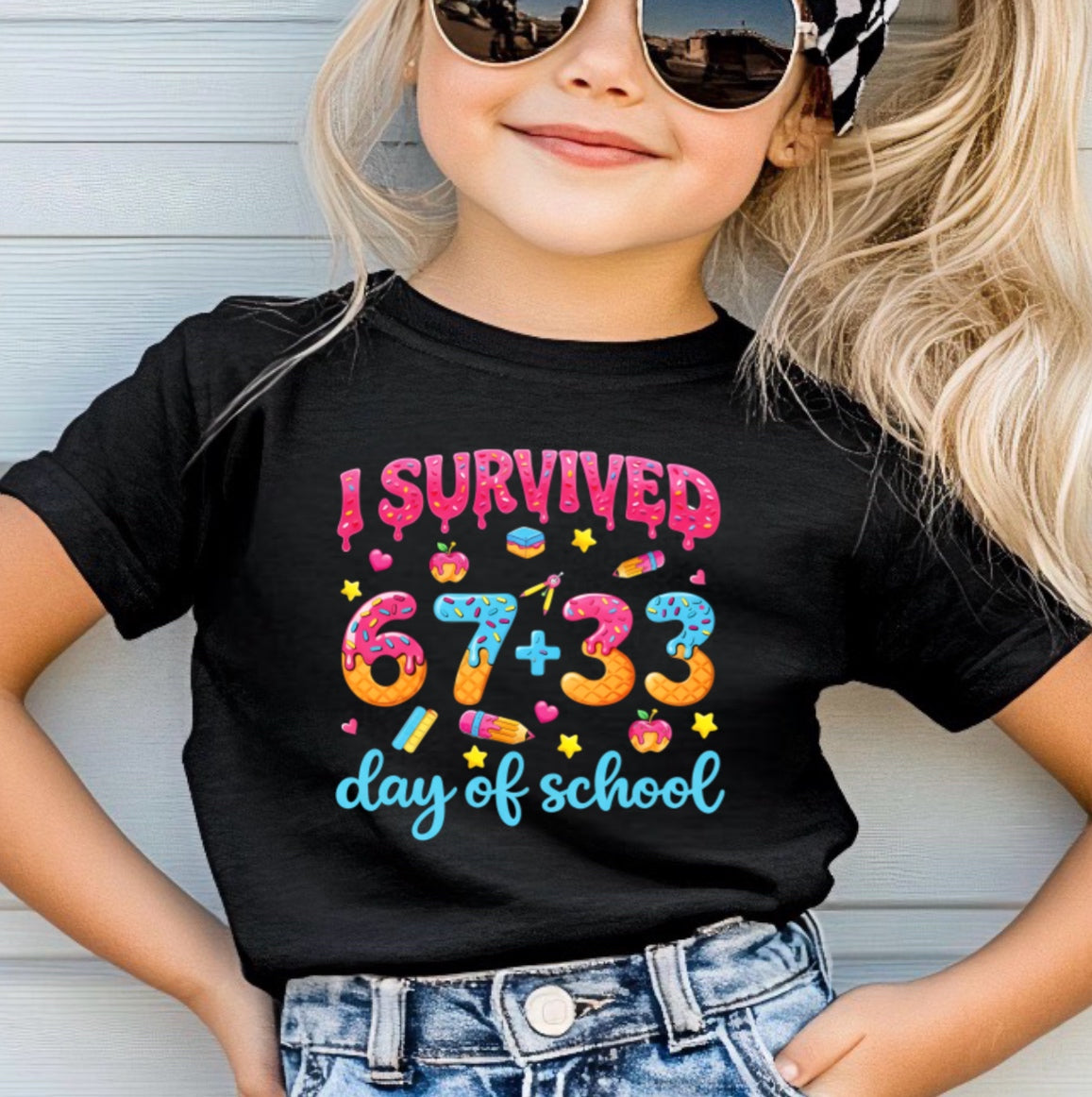 67+33 days of school drip