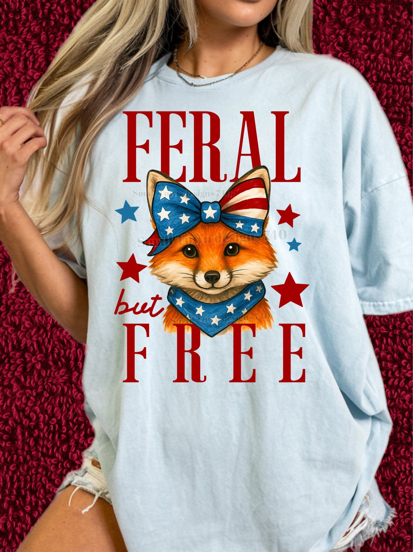 Feral but Free fox Shirt