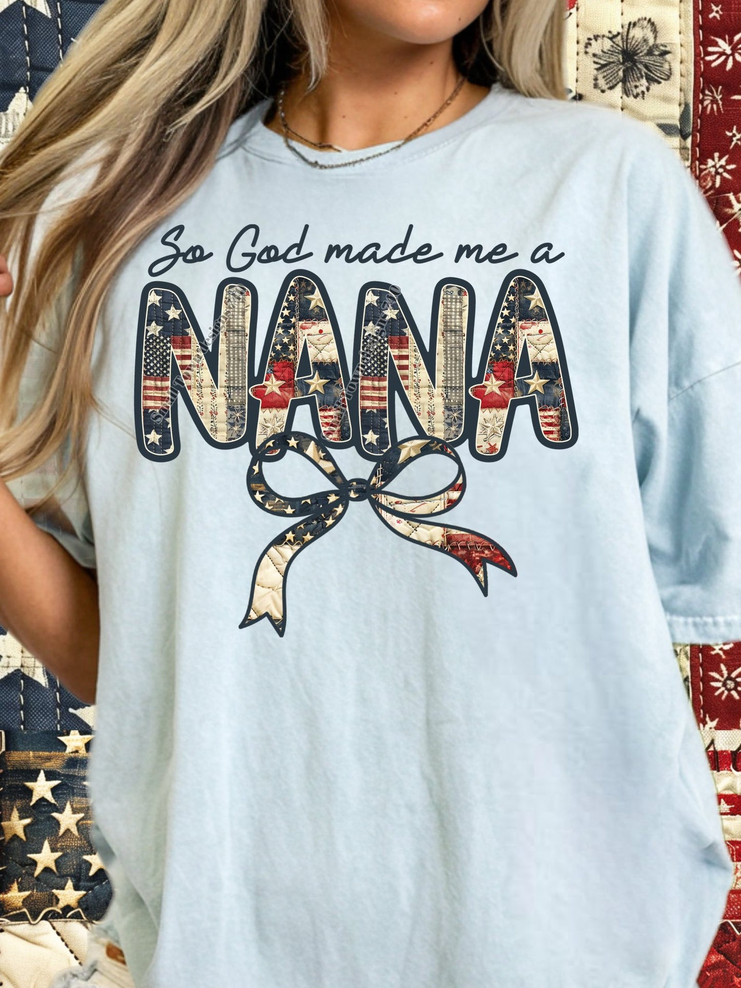 God Made me Patriotic Tee