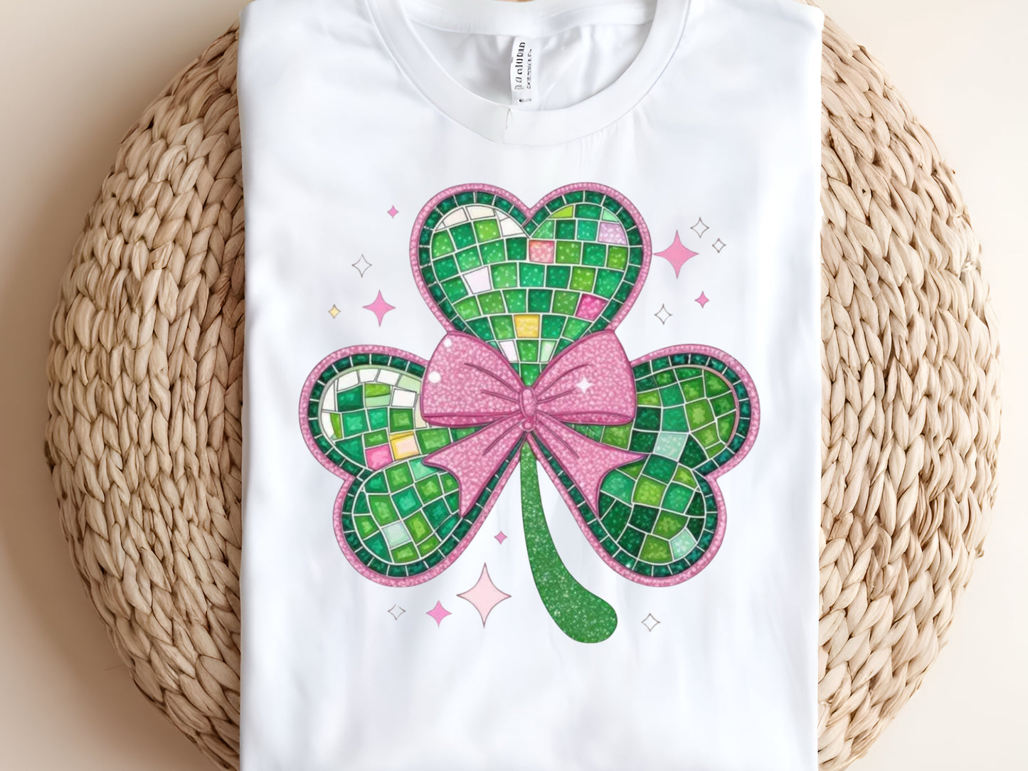 Shamrocks and Bows tee