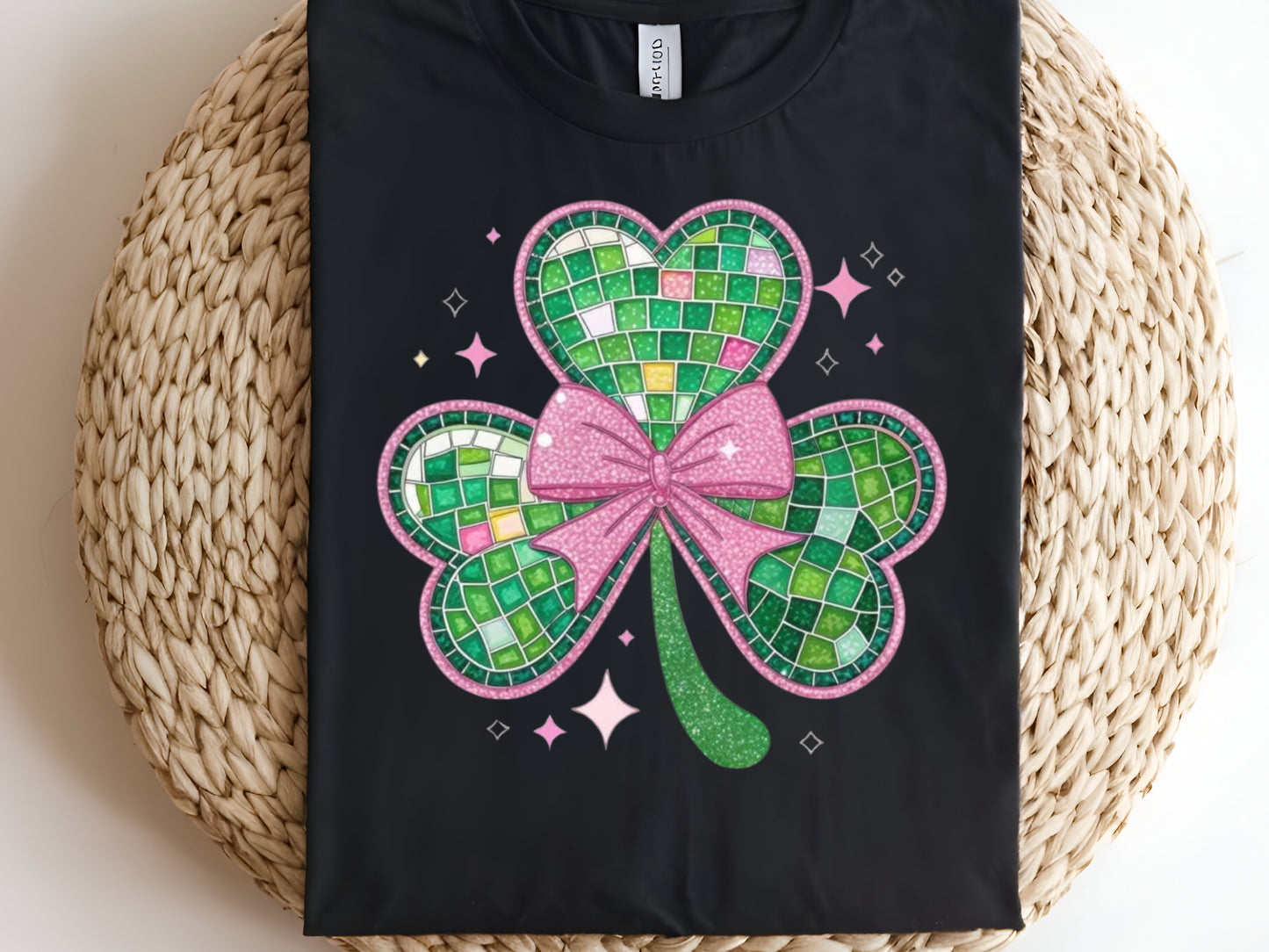 Shamrocks and Bows tee