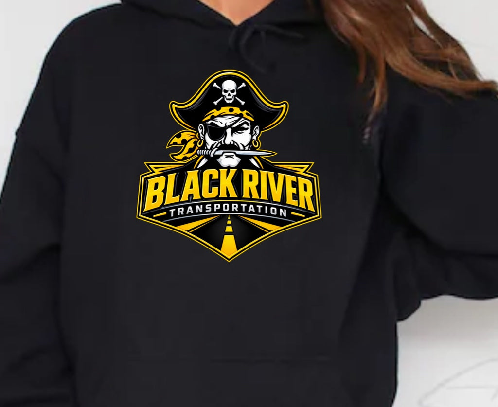 Black River transportation road to success  Hoodie
