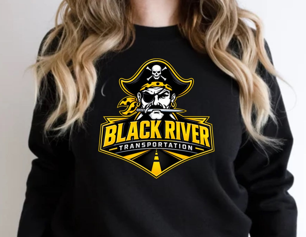 Black River Transportation road to success Crewneck sweatshirt