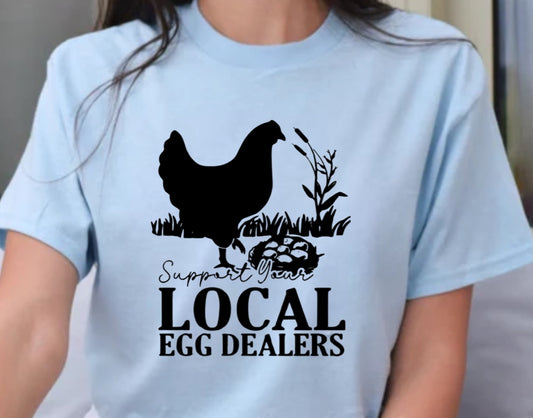 Local egg dealers Tee