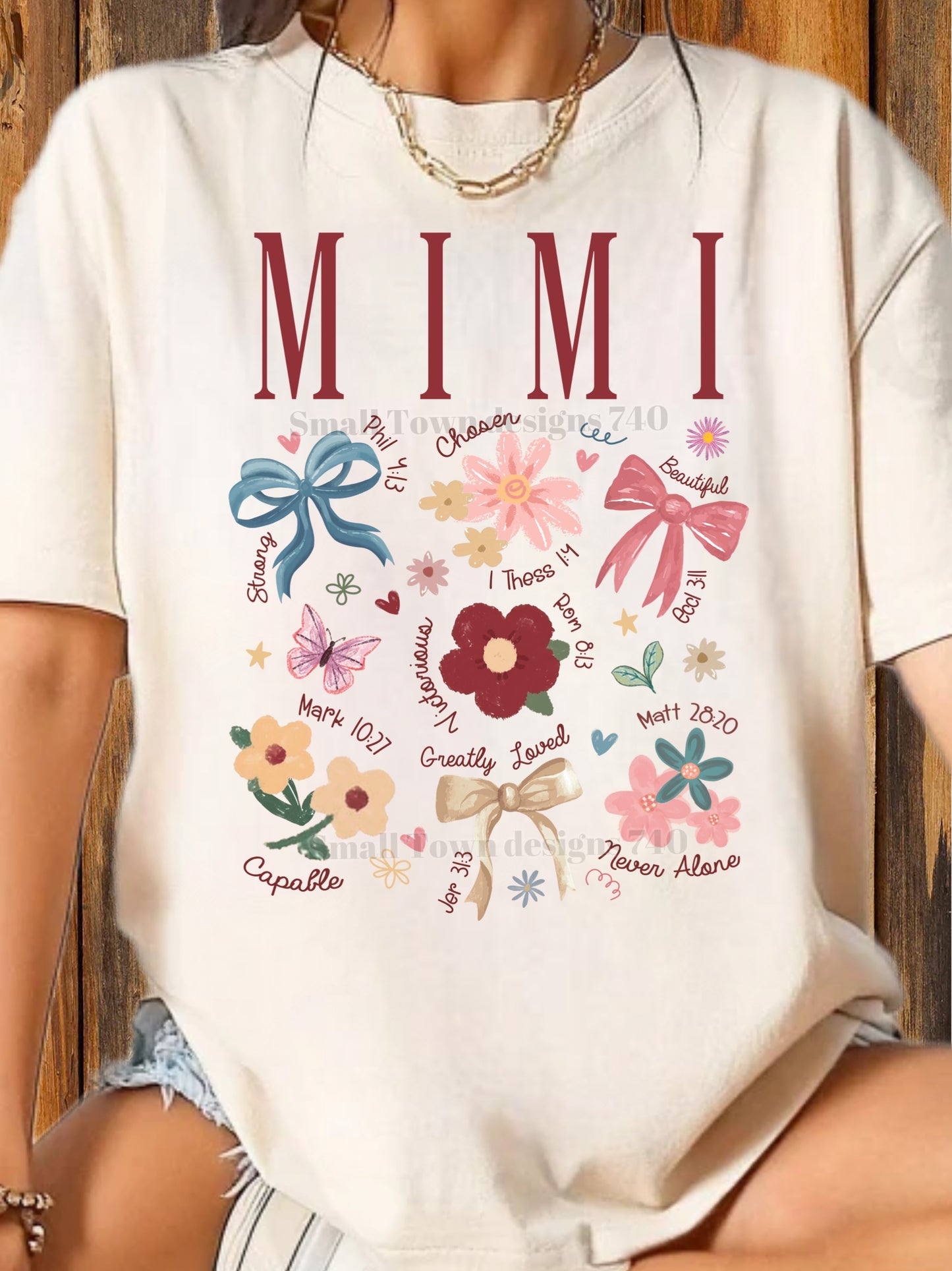 Family inspiration Bible verse Tee