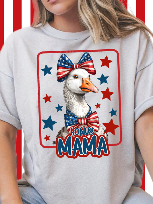 Family Matching Patriotic Duck Shirts
