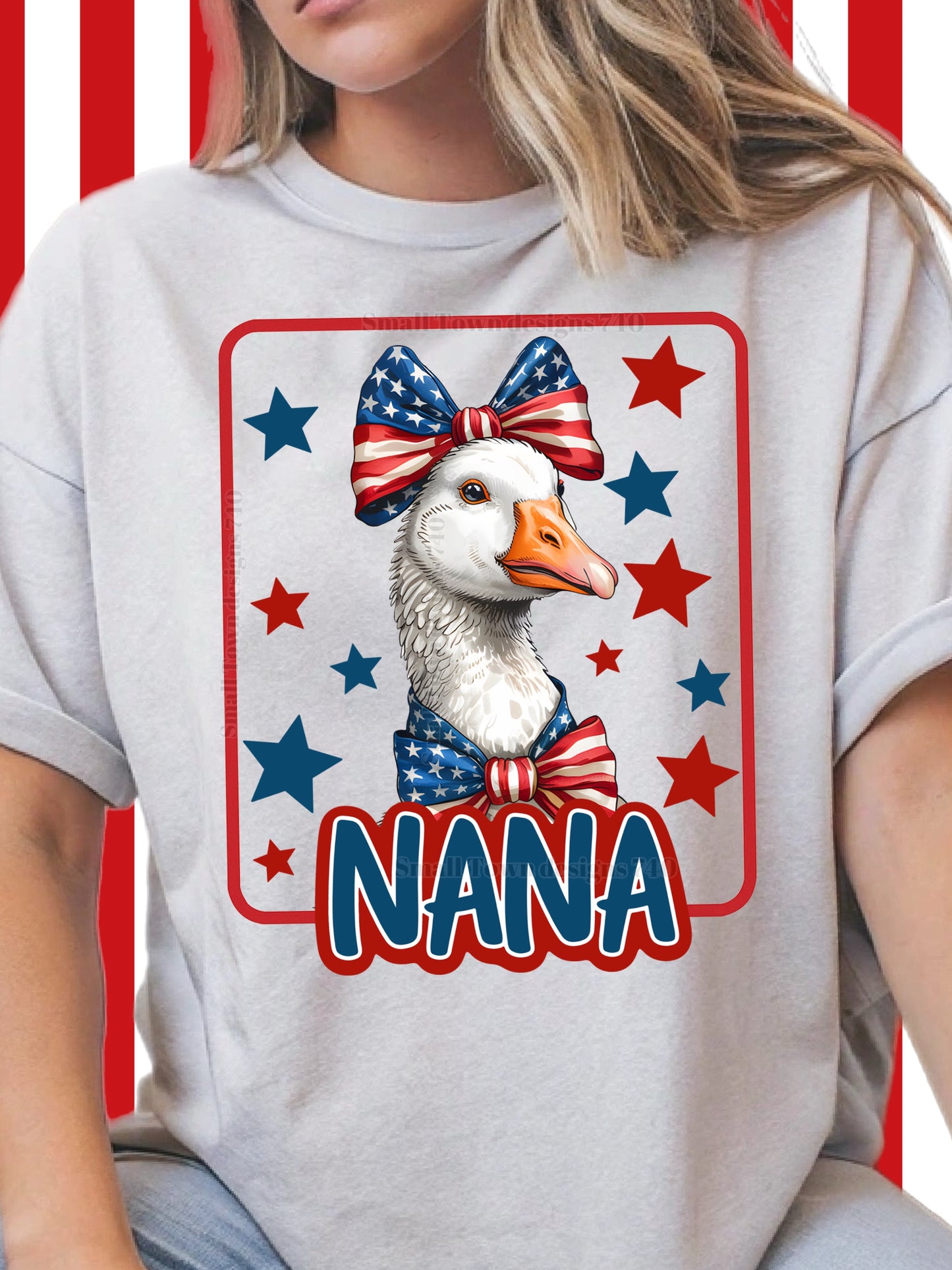 Family Matching Patriotic Duck Shirts