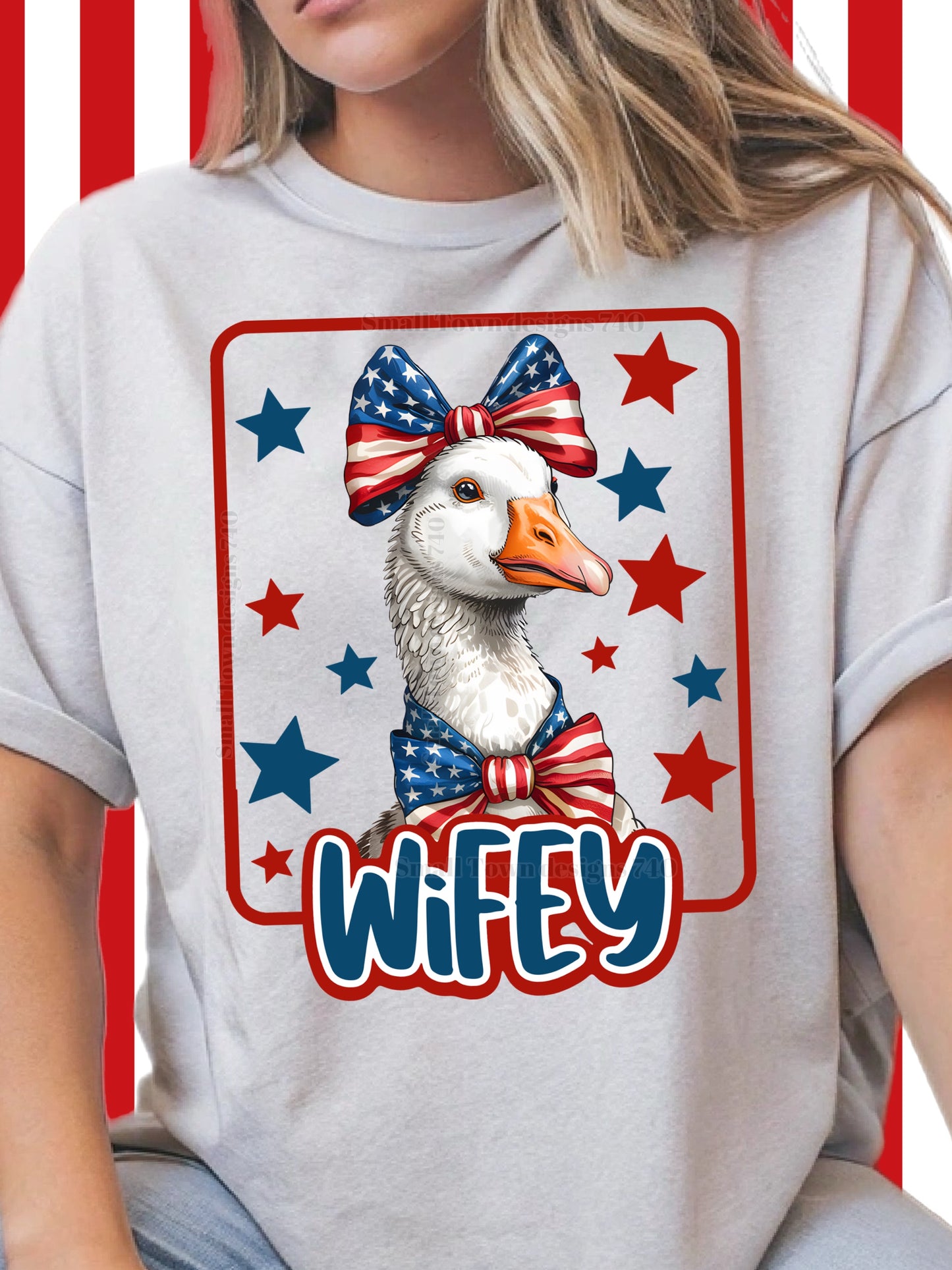 Family Matching Patriotic Duck Shirts