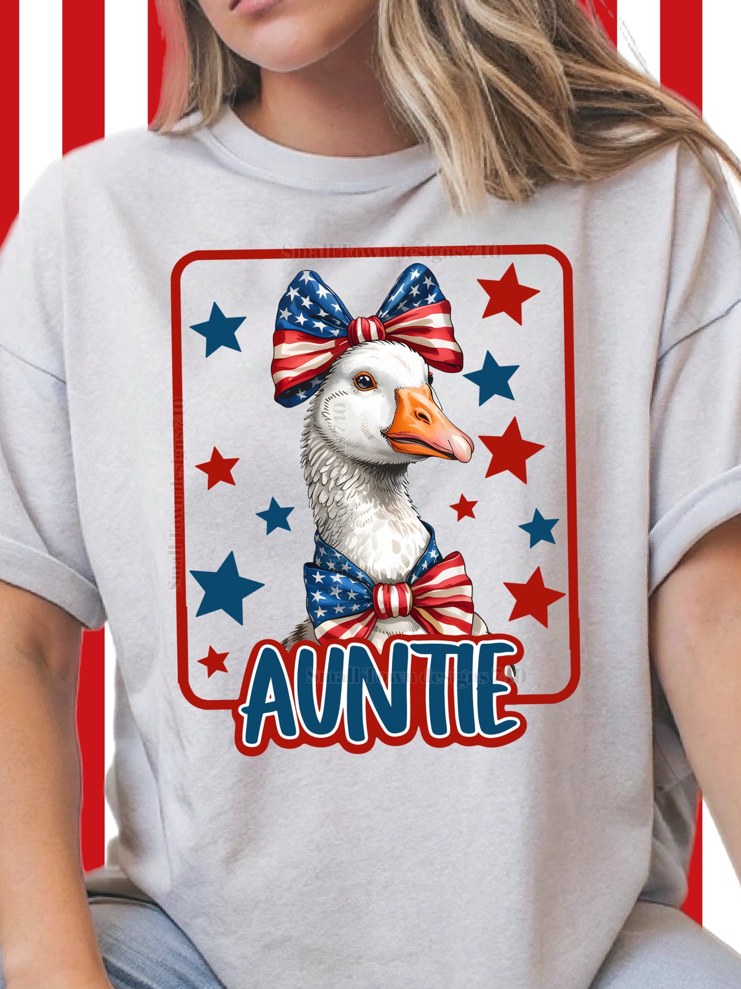 Family Matching Patriotic Duck Shirts