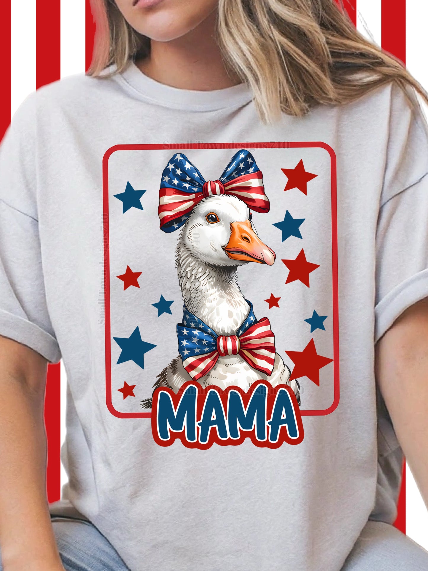 Family Matching Patriotic Duck Shirts