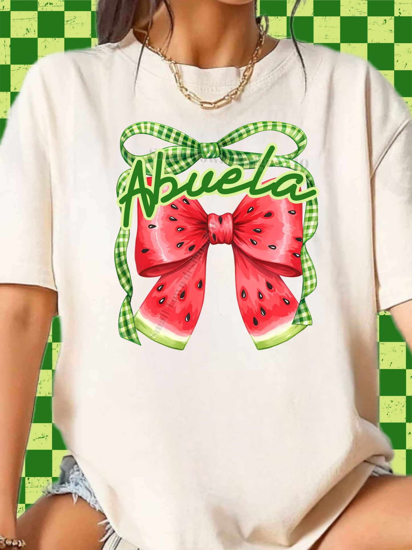 Watermelon Family Bow