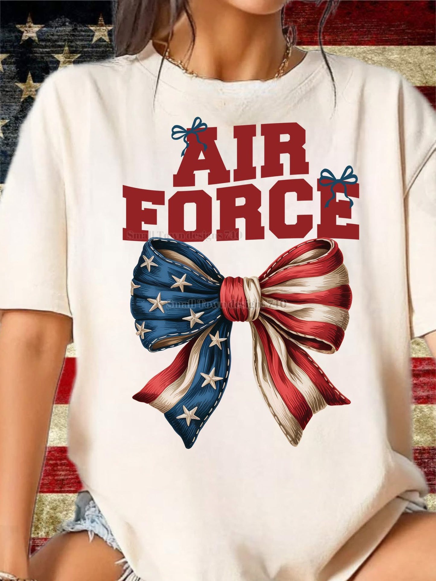 Family Military coquette Bow