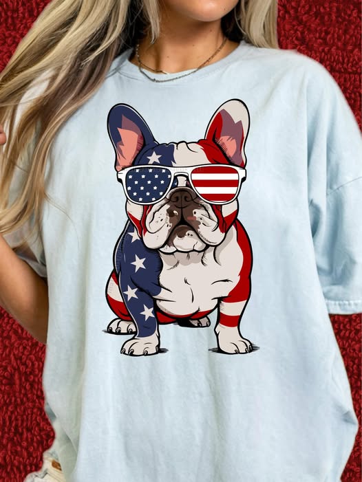 American Frenchie Tee